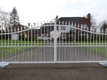 large driveway gates