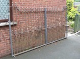 steel security gate