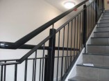 black-stair-railing